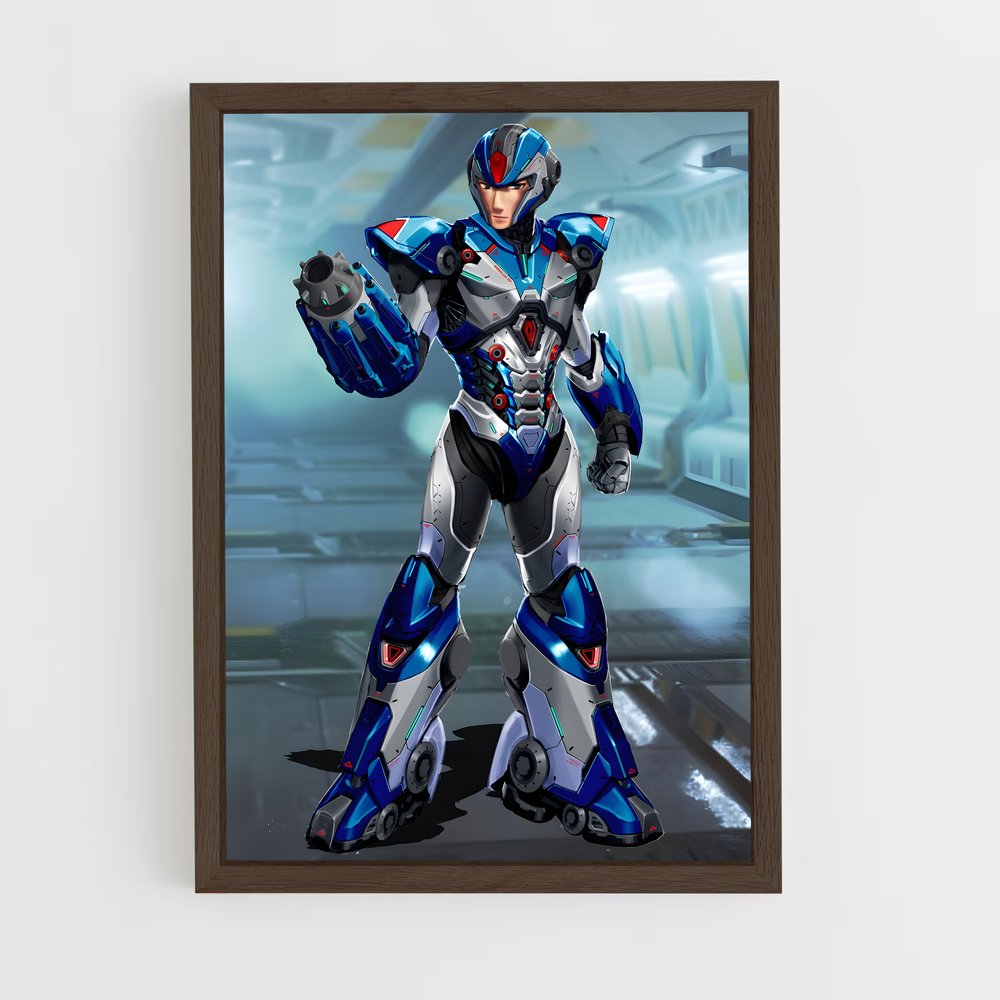 Poster Rush megaman – affiche Mega man (vue 5)